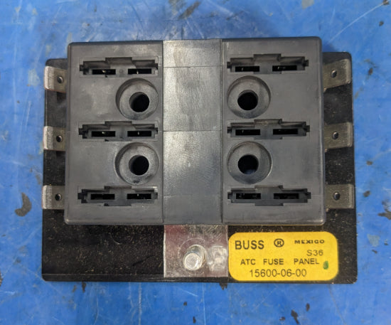 Bussmann ATC Fuse Holder Block Panel BP 15600-06-00 Camper Bus RV Trailer Truck 4 pcs