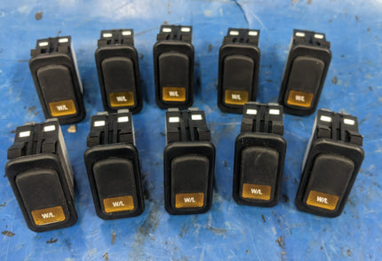 Student Crossing Warning Light W/L Indicator Switch Blue Bird School Bus 00088694 - 10 pcs