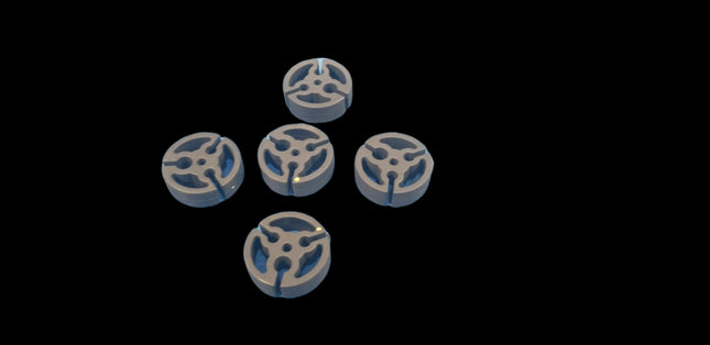 LOT OF (5) Genuine Honda OEM Civic 98-15 Fuel Vent Duct Guides 17665-S1G-000 - getexcess