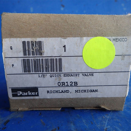 SET OF (2) 1/8" Quick Exhaust Valve Parker 0R12B - getexcess