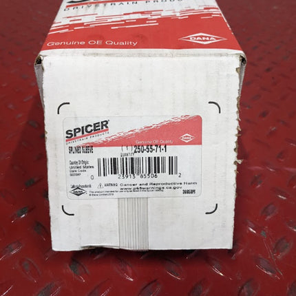 Dana Spicer Commercial Drive Shaft Splined Sleeve 38 Splines 250-55-71-1