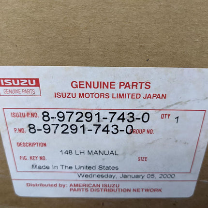 148 LH Manual Mirror for Honda Isuzu 897291743-0