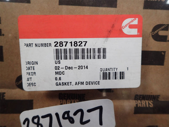 AFM Device Gasket Cummins 2871827 - getexcess