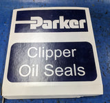 Parker Clipper Oil Seal Rotary Shaft 4118 H1L5 Johns Manville 8.5” Shaft HP