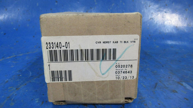 KAB Headrest Cover T1 Black Vinyl