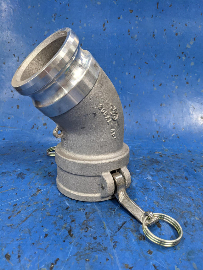 3" Coupler x Adapter 45 Degree PT 30CAL-45