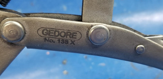 USED Tube Welders Grip Pliers Pipe Welder Grip Pliers Gedore 138X - getexcess
