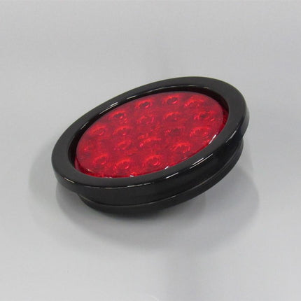 4" Round Red LED Lights  Stop Tail Turn Marker Truck Trailer