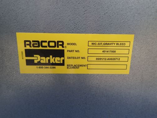 Parker Racor Parker Monoclone Intertial Air Precleaner Filter Gravity ...