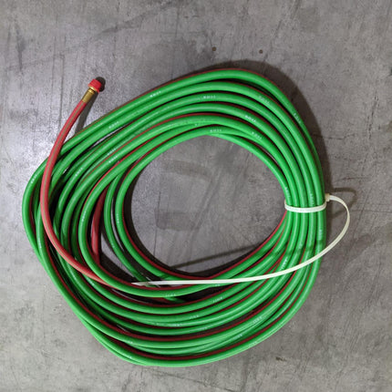 Rubber Duplex Hose Red Green 1/4” ID 60’ PTFE High Temp 4720011573615 MIL-DTL-25579