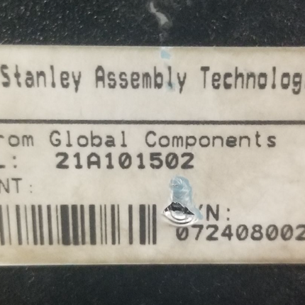 Stanley Assembly Technologies 21A101502 Nutrunner Servo Drive - getexcess