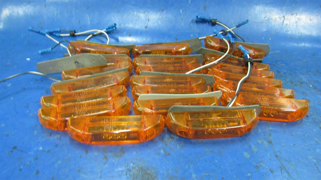 4.25" Oval Amber  LED Trailer Marker Lights Backup Stop Tail Turn Rear Park 20 pcs