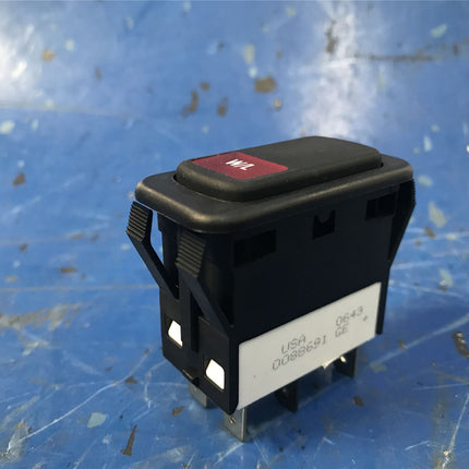 LOT OF (10) Indicator Monitor Push Button Switch W/L RED LED Blue BIrd 00088691 - getexcess