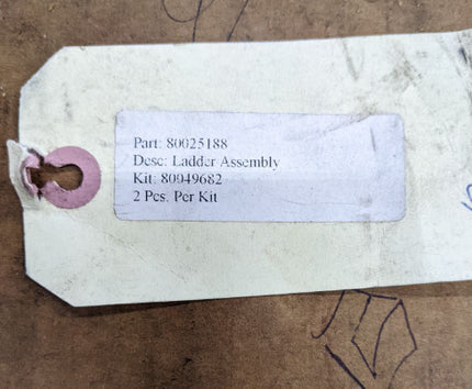 2 Piece Ladder Assembly Manitowoc 80025188 KIT 80049682 43" x 17.5" x 5"