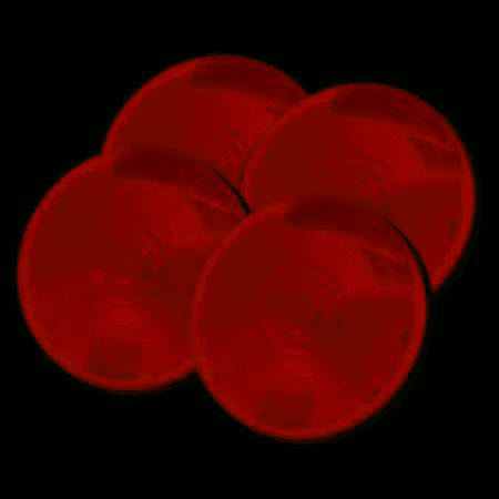 Roadpro RP-4064R4P 4" Round Sealed Light with 3-Prong Connector 4 Pack - getexcess