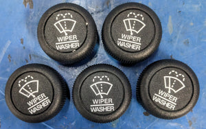 Windshield Wiper Washer Knob Button Switch Blue Bird 1296441 5 pcs