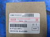 Hazard Warning Switch Assembly Isuzu GM 97122095