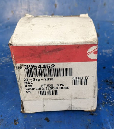 Cummins 3954452 Coupling Elbow Hose Pipe Tube Fitting