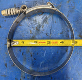 Clampco 9400 Series 4.5" Spring Loaded T-Bolt Band Clamp Hose