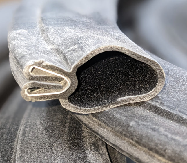 Door Seal Weatherstrip 300' Roll Box 50 Bulb X 1.90 FLG Blue Bird 00063055