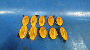 5" Oval Amber LED Marker Lights (10)  Stop Tail Turn Truck Trailer 10 pcs