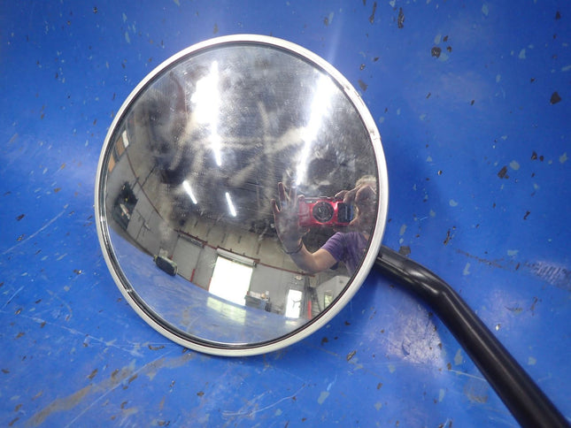 8 3/4" Round Bus Side Mirror Blue Bird 2146983 - getexcess