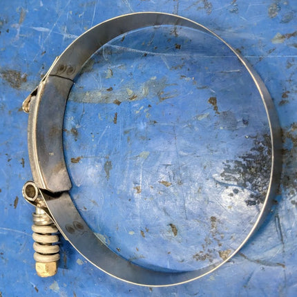 Clampco 9400 Series 4.5" Spring Loaded T-Bolt Band Clamp Hose