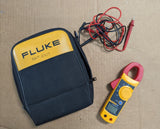 USED Fluke 322 Clamp Meter AC-DC Multimeter Continuity Current 600 Volt Tested