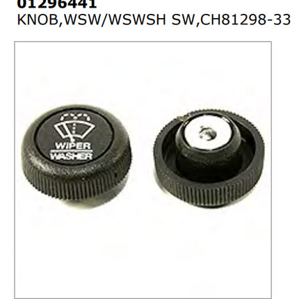 Windshield Wiper Washer Knob Button Switch Blue Bird 1296441 5 pcs