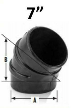 Universal All 0 Exhaust Elbow HD 33-745