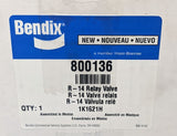 R-14 Air Brake Relay Valve Bendix 800136