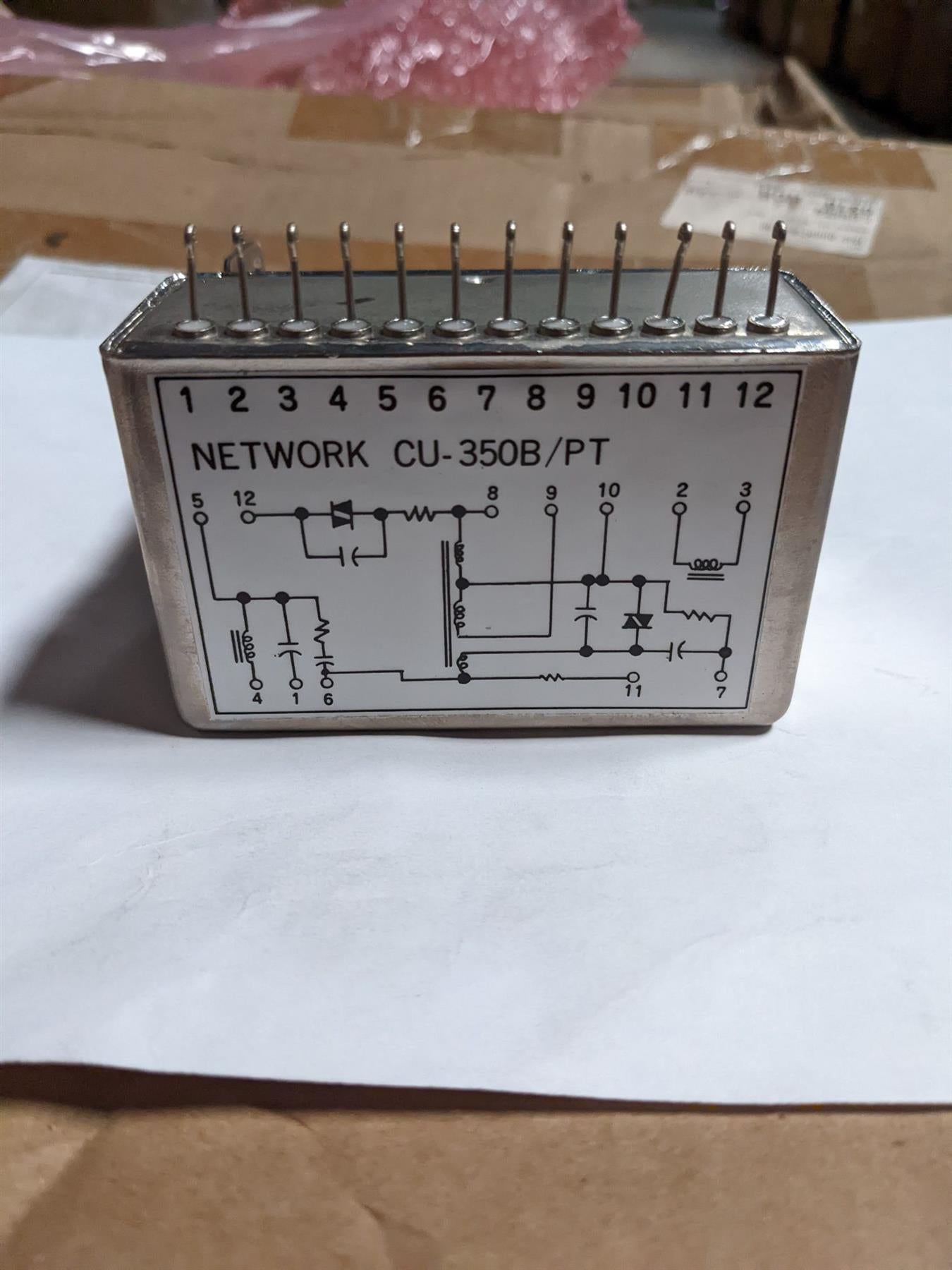 Military CU350/PT TA312/PT Field Phone Impedance Matching Network – NSN 5915003925981