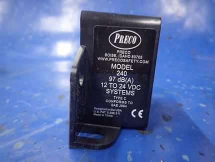 Preco BAC-A-LARM 240 Back Up Alarm 97 dB 12-24 VDC New L112318 - getexcess