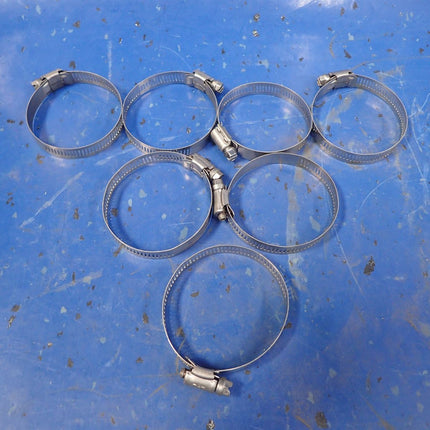 LOT OF (7) 52-76mm All Stainless Clamp 040 - getexcess