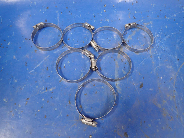LOT OF (7) 52-76mm All Stainless Clamp 040 - getexcess