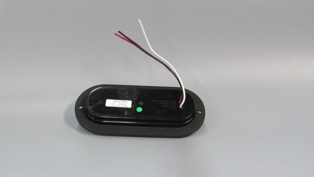 6" Oval Red LED Stop Tail Turn Rear Park Marker Flange 3 Wire Red White Black
