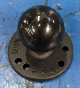 RAM Ball Mount 2.5" Dia Round Base RAM-202