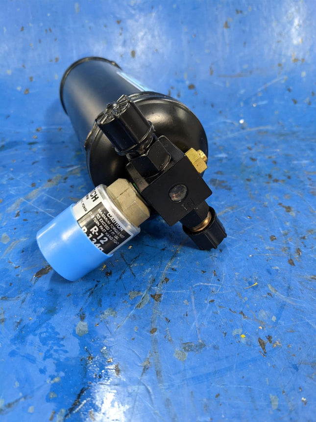 10" Steel A/C Receiver Drier for Multi Fit Applications 2.75" Diameter  MEI/Air Source7157