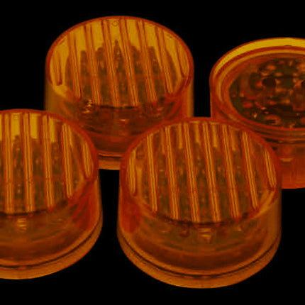 RoadPro RP-1277A4P LED 2" Sealed Clearance Round Lights Amber 4-pack