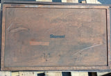 USED Starrett 724 Micrometer Set 300mm-450mm Outside Diameter Wooden Case