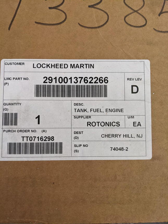 170 Gallon Fuel Tank M551 Bradley BFVS Armored Recon 2910013762266 ROTONICS