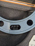 USED Mitutoyo 126-142 Screw Thread Micrometer 5 to 6” in Plastic Case