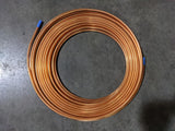 1/4” OD x .030” X 50’ FEET ASTM B280 Copper Tubing HVAC Refrigeration NEW