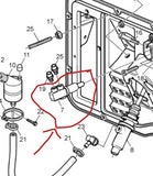 Volvo Truck Mecman 1653156 Clutch Control Valve Shuttle Regulating Master Cylinder