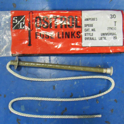 S&C 279030 Fuse Link Type T   23" 30A