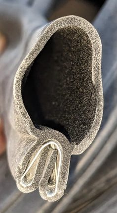 Door Seal Weatherstrip 300' Roll Box 50 Bulb X 1.90 FLG Blue Bird 00063055