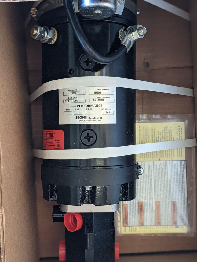 Emergency Steering Rotary Pump Unit Stone 8440144 1740 PSI DM-00031R JLG SKYTRAK