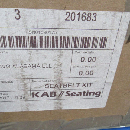 KAB Seat Four 4 Point Seatbelt