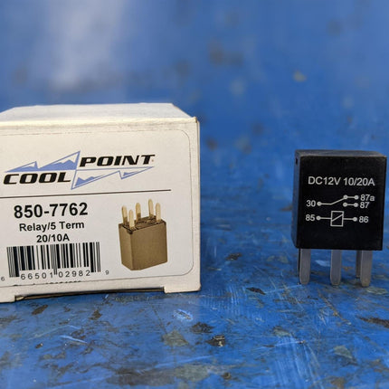 5 Term Relay 20/10A Cool Point 850-7762