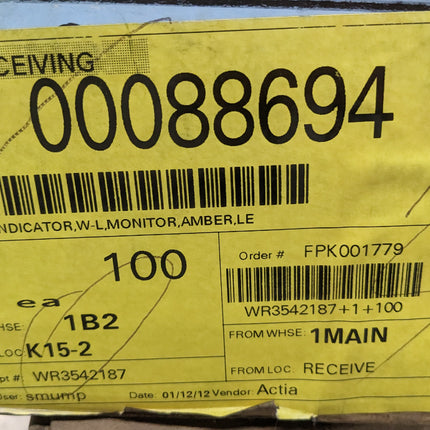 Student Crossing Warning Light W/L Indicator Switch Blue Bird School Bus 00088694 - 10 pcs